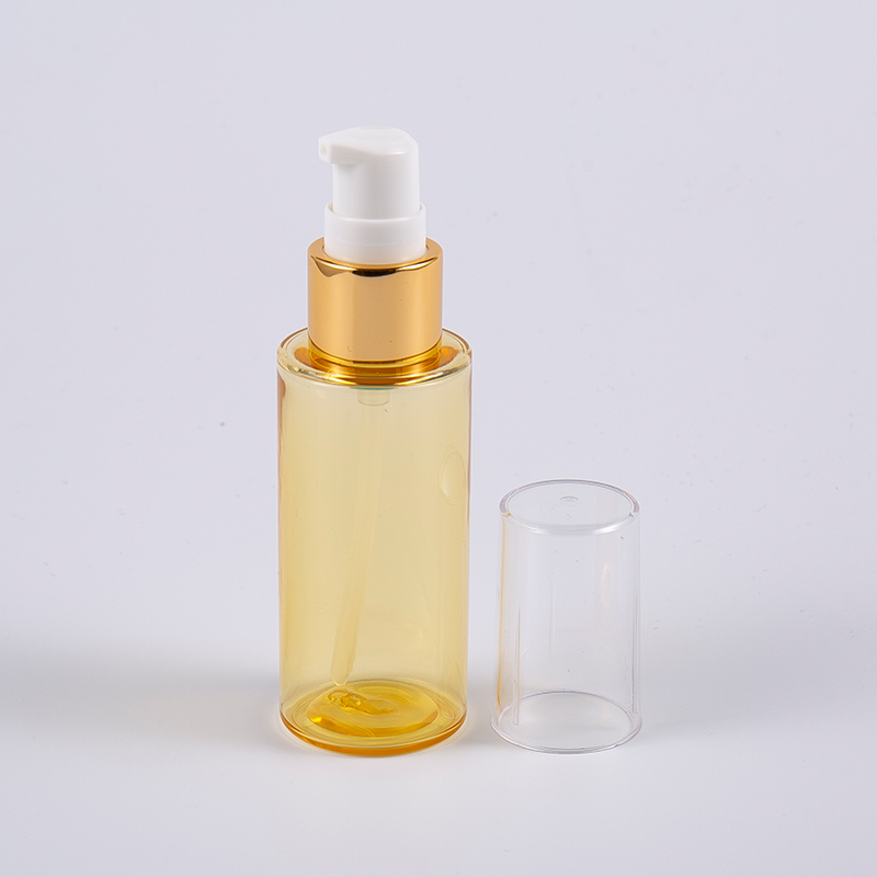 Semi-Transparent na Color Round Shape 50ml PETG Thick Wall Lotion Bottle na May Pump Semi-Transparent na Color Round Shape 50ml PETG Thick Wall Lotion Bottle na May Pump