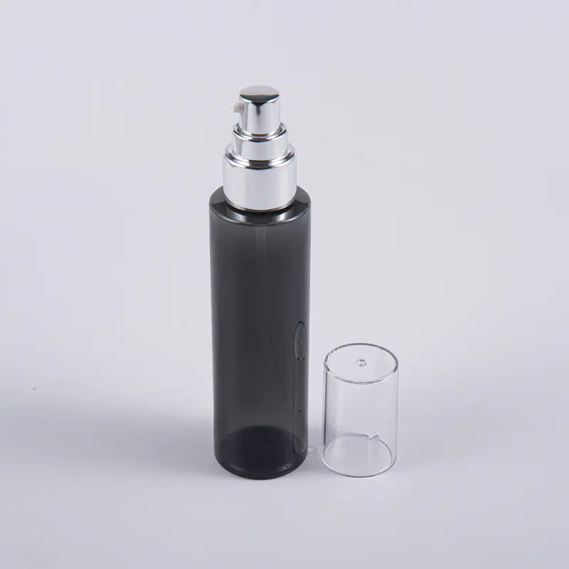 Portable Container Designed 120ml Round Cleansing Toner Bottle