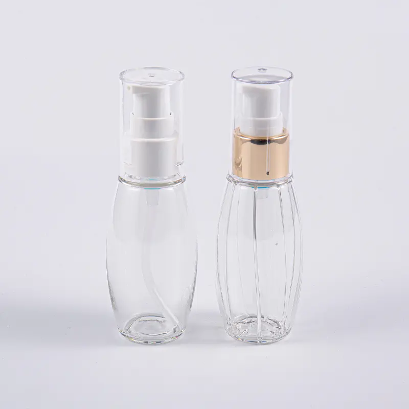 Gumamit ng 50ml PETG Ball Shape Bottle na May Pump sa Paglalakbay