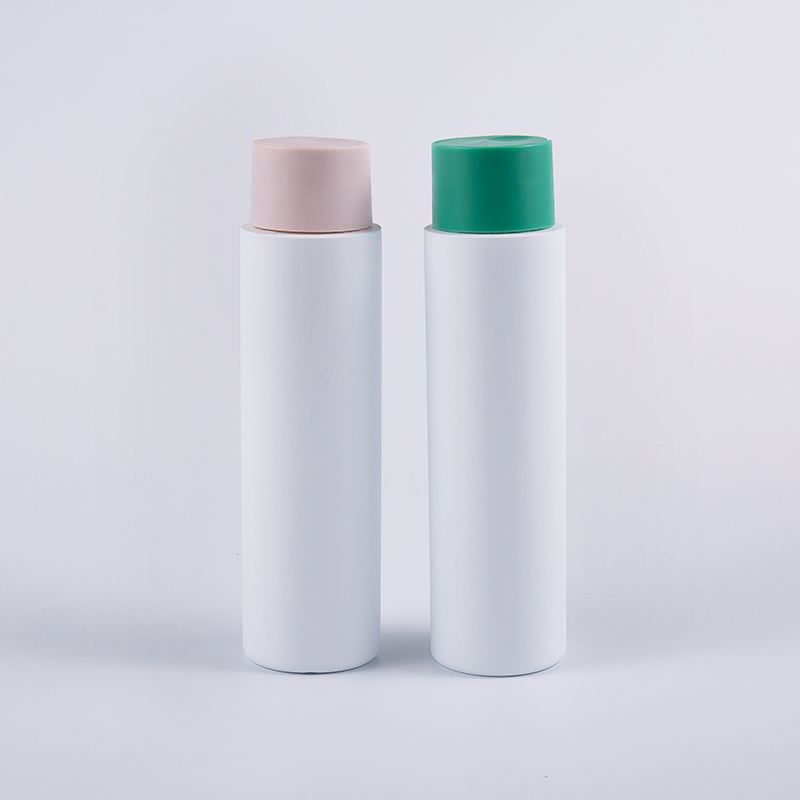 Bilog na Hugis 360ml Cleansing Shampoo Mga Bote na Panghugas ng Katawan na May Disk Cap