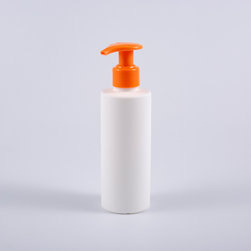 Frost White Round 200ml PE Hand Wash Pump Lotion Cleansing Bottle Frost White Round 200ml PE Hand Wash Pump Lotion Cleansing Bottle