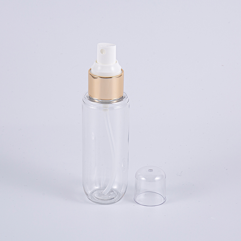 Eco-Friendly Packaging 75ml Transparent PE Serums Toners O Cleansers Bottles