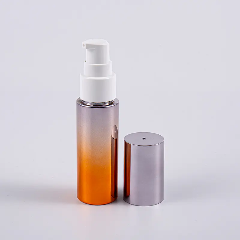 Iba't-ibang Kulay Bilog na Hugis 30ml PETG Lotion Bottle na May Pump Travelling Use Iba't-ibang Kulay Bilog na Hugis 30ml PETG Lotion Bottle na May Pump Travelling Use