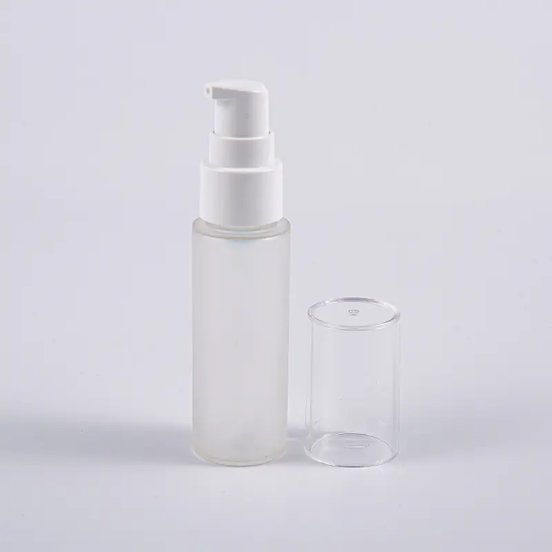 Iba't-ibang Kulay Bilog na Hugis 30ml PETG Lotion Bottle na May Pump Travelling Use Iba't-ibang Kulay Bilog na Hugis 30ml PETG Lotion Bottle na May Pump Travelling Use