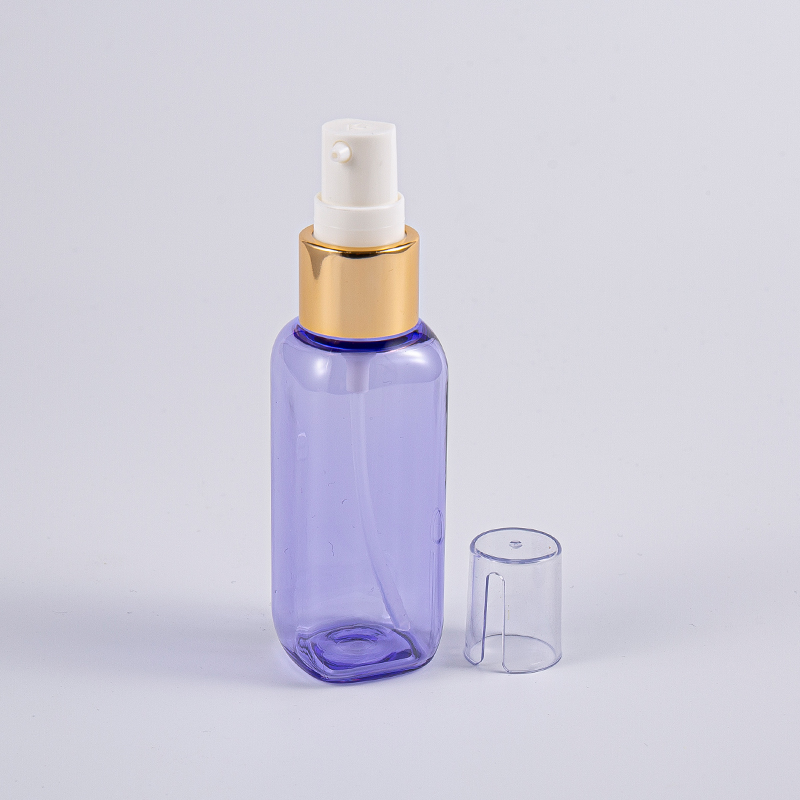 Gumamit ng 50ml Petg Square Shape Bottle na May Pump sa Paglalakbay Gumamit ng 50ml Petg Square Shape Bottle na May Pump sa Paglalakbay