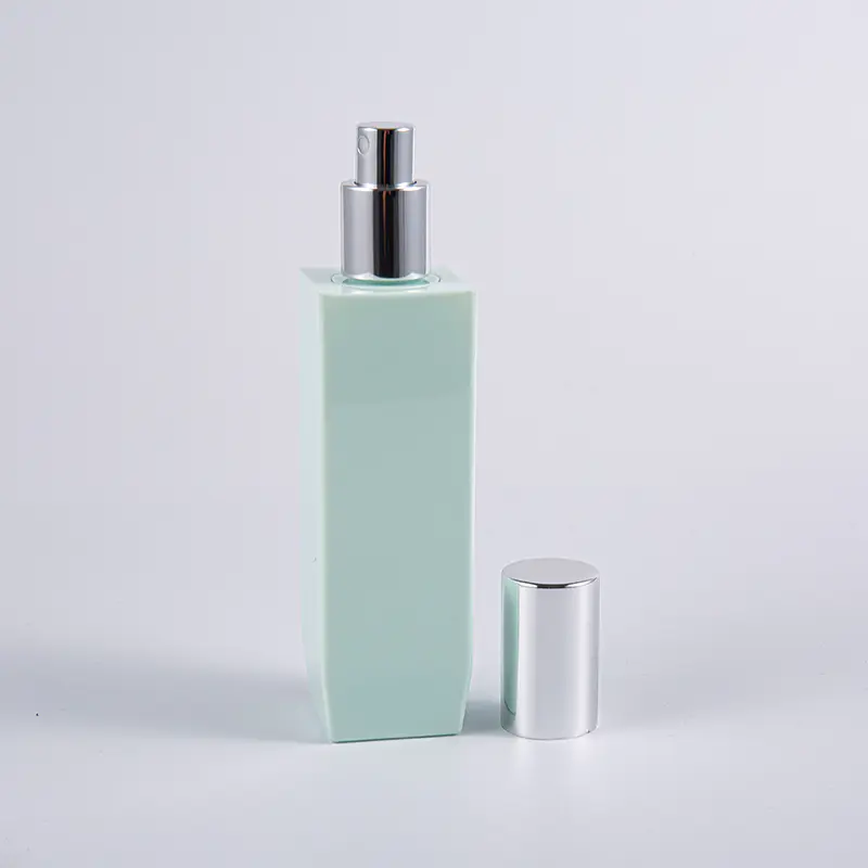 Multiple Color Option Square Shape 150ml PETG Thick Wall Lotion Bottle na May Aluminum Pump Cap 