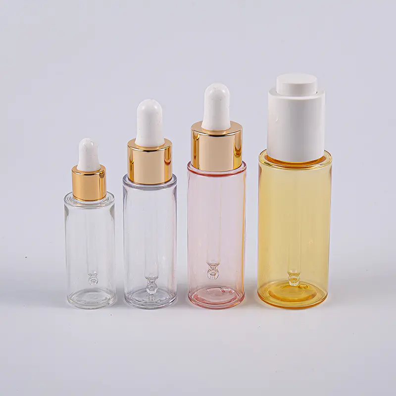 Gumamit ng 10ml 20ml 30ml 50ml slim PETG Lotion Bottle na May Pump sa paglalakbay