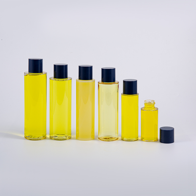 50ml 100ml 120ml 130ml 170ml 200ml PETG Round Lotion Bottle Na May Round Screw Cap At Maliit na Insert