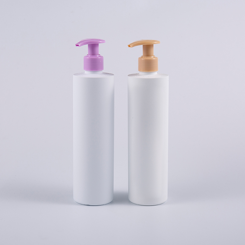 Round Shape 360ml Dispensing Cleansing Shampoo Mga Bote na Panghugas ng Katawan